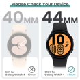 thumbnail image 2 of 2 unidades Funda protectora de pantalla Sincero para Samsung Galaxy Watch 4 40 mm, 2 of 6