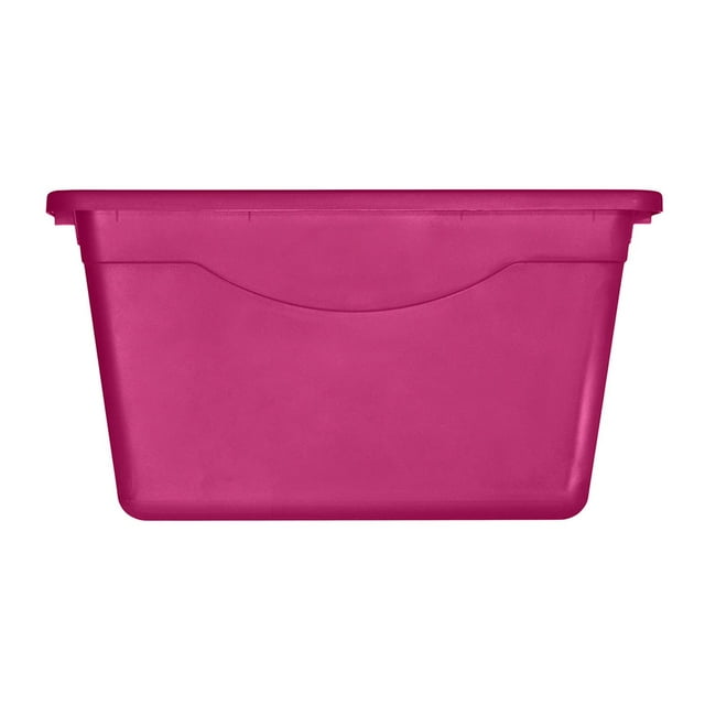 Caja Organizadora Miami Plastic Trends Polipropileno Rosa 60