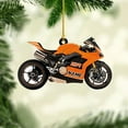 thumbnail image 3 of Custom Motorcycle Ornaments 2025 Motorcycle Ornaments for Christmas Tree Personalized Dirt Bike Ornament Motocross Christmas Ornament Biker Ornament (MC11) - 3164 (Yellow), 3 of 6