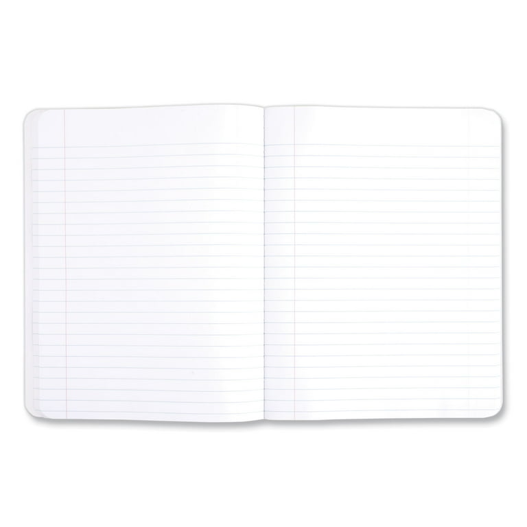 Square Deal Composition Book, 3-Subject, Wide/Legal Rule, Black Cover, (100) 9.75 x 7.5 Sheets, 12/Pack Square Deal Composition Book, 3-Subject, Wide/Legal Rule, Black Cover, (100) 9.75 x 7.5 Sheets, 12/Pack