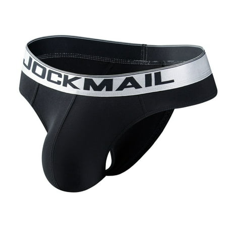 

DENGDENG Men Sexy Briefs Sexy Pouch Underwear for Men Classic Jockstrap Brief Beige XL