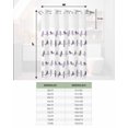 thumbnail image 6 of No Hook Shower Curtain with Snap in Liner, Birds on the Wire Purple Grey Hotel Shower Curtains for Bathroom, Washable Shower Curtain Liner Set with Mesh Top Window, 72”x78”, 6 of 6