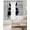 Black, variant on Farmhouse Wooden Grain Blackout Curtains for Bedroom 45 Inch Length 2 Panels Set, Vintage Country Cow Pig Chicken Grey Thermal Energy Saving Window Treatment Curtains Blackout Drapes 52"x45"