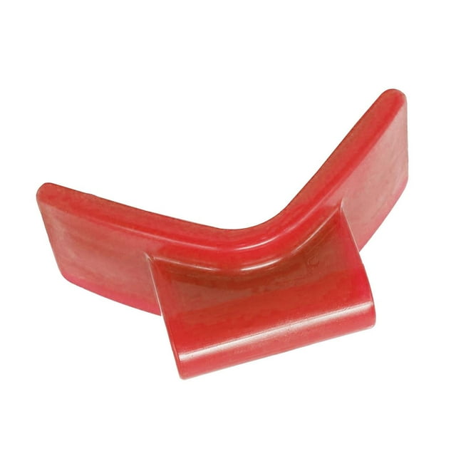 Colaxi Remorque de Bateau en Forme de V Remplacement Facile à Utiliser Accessoires Portables Résistants à l'Usure pour Bateau de Pêche Rouge