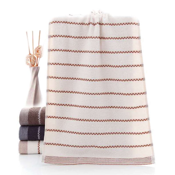 Xiao Hua Juego de 3 toallas de mano para baño, multiusos: para gimnasio, ducha, deportes, etc. Resiste diversas situaciones sin esfuerzo. Toalla negra de 34 x 74 cm (blanco roto).