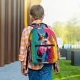 thumbnail image 6 of Honeii Watercolor White Horse Print Backpack for School,15.6 inch Laptop Back Pack for High School and College Students, Waterproof Computer Bookbag-One Size, 6 of 6