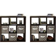 Better Homes and Gardens 9-Cube Storage, Set of 2, (Mix and Match)