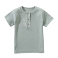 thumbnail image 6 of Karoyedx Graphic Tees for Little Boys Toddler Kids Cute Animal T-Shirt Summer Short Sleeve T-Shirt Summer Cotton Casual Tee Tops Clothes Light Green Size,1-2 Years, 6 of 6