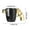 C-Z5, variant on Unique Shape Ceramic Coffee Mug - 12 oz Large Capacity Novelty Cup with Cool Handle - Gift for Men, Dad, Coffee Lovers - Dishwasher Safe Porcelain Tea Cup
