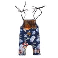 thumbnail image 3 of Impreso Floral Lindo Correa para Niños Niñas Hugo Mono de las muchachas de los cabritos, 3 of 10