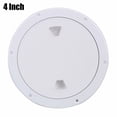 thumbnail image 1 of 4inch Marine Screw Out Deck Plate Inspection Hatch Plastic Access Boat RV Round, 1 of 9