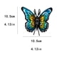 thumbnail image 3 of Colgante de maceta con forma de insecto, de metal y vidrio pintado, con personalidad de planta verde en maceta., 3 of 4