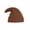 Brown, variant on JWZZYD Gnome Hat for Adults, Soft Fleece Elf Wizard Costume Hat for Men & Women, Festive Pointy Cap for Halloween, Christmas, Cosplay Party and Holiday Dress-Up, Red