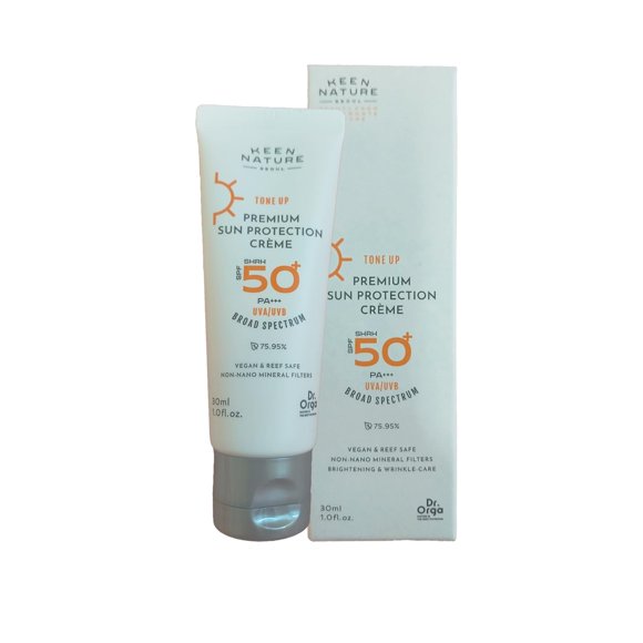 Crema solar suave Cuidado de la piel coreano para Dr.Orga Premium Sun Protection Cream SPF50+ PA+++ 1.01fl.oz.