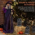 thumbnail image 4 of Halloween Colourful Glow Creepy Sound Activated Witch Decorations Halloween light up decoration props for Home Holidays Outdoor, 4 of 7