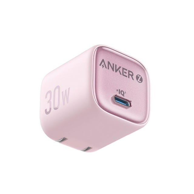Anker 30W Cargador Rápido, Control de Temperatura Avanzado, Diseño Compacto 25% Más Pequeño, Compati
