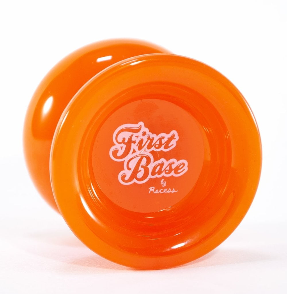 Recess YoYo FIRST BASE YOYO Plastic Beginner to Pro (Orange