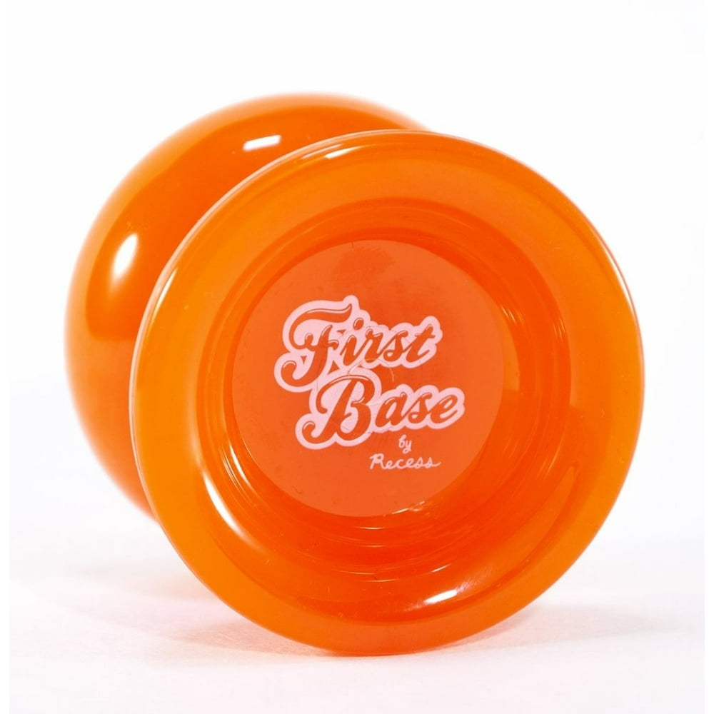 Recess YoYo FIRST BASE YOYO Plastic Beginner to Pro (Orange