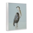 thumbnail image 2 of Stupell Industries Rustic Lodge Coastal Pelican Muted Blue White Framed Giclee Art, 16 x 20, by Julie DeRice, 2 of 8