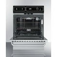 thumbnail image 2 of 24" Wide Electric Wall Oven, stainless steel/black, 2 of 2