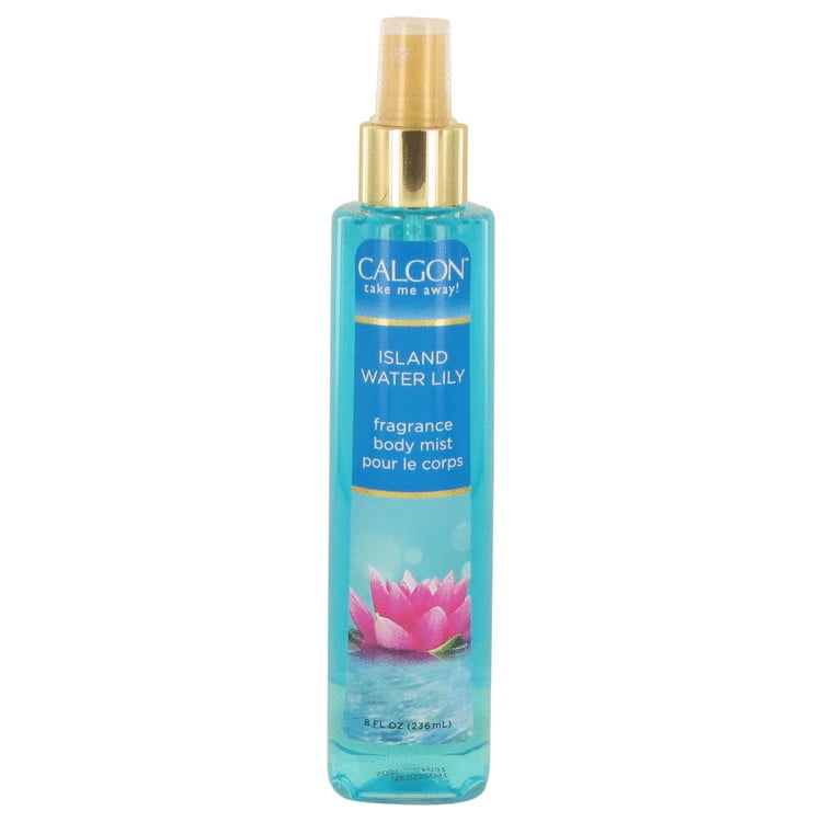 Calgon Island Water Lily Body Spray for Women, 8 Oz