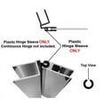 thumbnail image 4 of Plastic Hinge Sleeve for Shower Doors with Continuous Hinge - 84" Long, 4 of 6