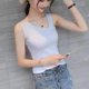 thumbnail image 3 of Camisetas sin mangas para mujer, camisetas básicas de diseñador, mallas sexys, top corto, camisetas estéticas casuales para gimnasio, ropa para mujer, primavera y verano 2023, 3 of 4