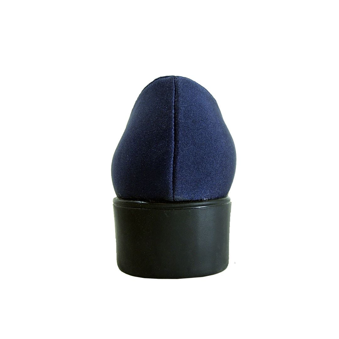 FUZZY Indie Wide Width Classic Slip On Shoes NAVY 7