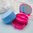 thumbnail image 4 of Girl Jewelry Box Lovely Cat 2-Layer Jewelry Case Jewelry Container with Mirror, 4 of 10