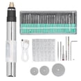 thumbnail image 1 of LLC Cordless Electric Engraving Pen Set with 36 Stencil USB Rechargeable Mini Pen Type Engraving Machine 25W, 1 of 9