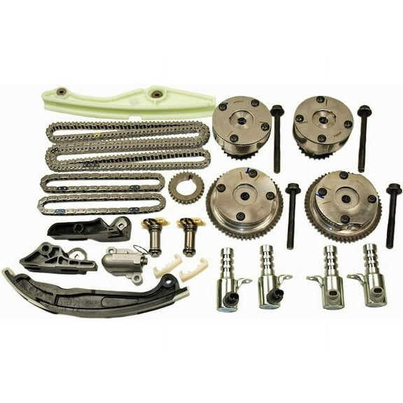 Timing Chain Kit - Compatible with 2013 - 2019 Ford Taurus 3.5L V6 VIN 8 2014 2015 2016 2017 2018