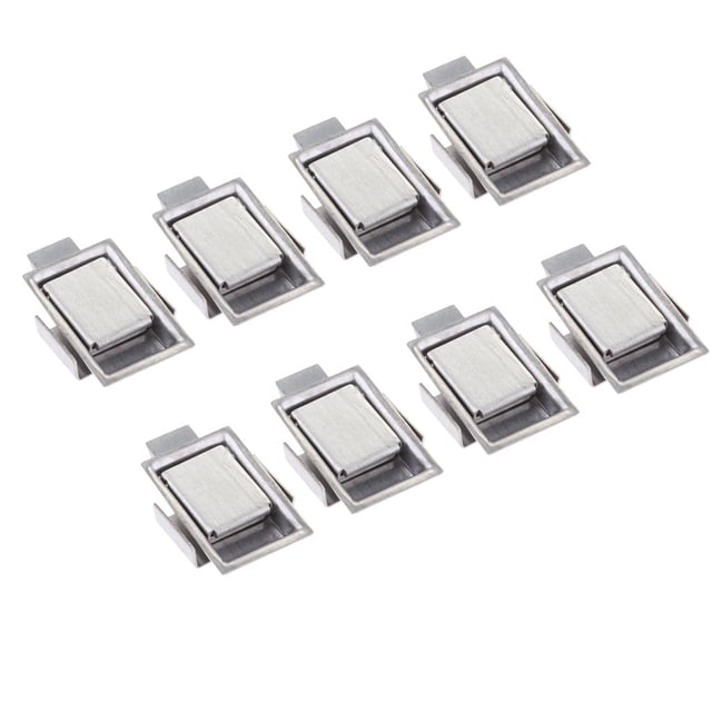 Caja de Herramientas de Pequeña Sala Shamjiam 8 Piezas Mini Cerradura de Paleta Empotrada