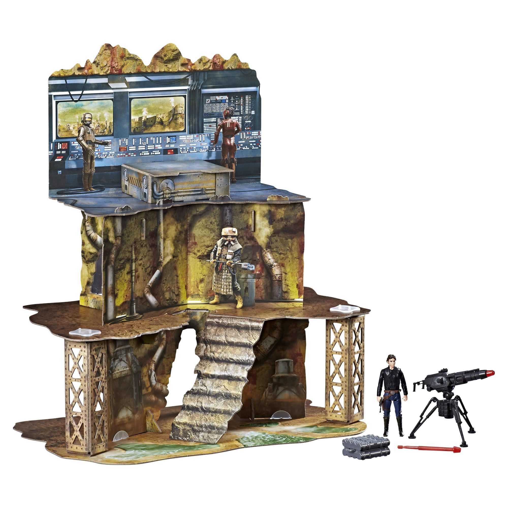 Star Wars: Force Link 2.0 Kessel Mine Escape Kids Toy Action Figure Set for Boys and Girls