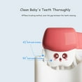 thumbnail image 4 of 1pcs-Cepillo de dientes para niños-Manual en forma de U *Rosa*Estilo corto para 2-6 años, 4 of 7