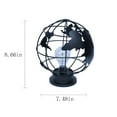 thumbnail image 3 of Iron Table Lamp | Decorative LED Night Light with Wrought Iron Frame for Bedside or Holiday Decor | Battery or USB Operated Warm White Light, 3 of 6