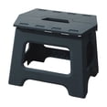 thumbnail image 2 of Folding Step Stool Plastic Heavy Duty Portable Non-Slip Stool for Kids Adults | Collapsible Step Stool with Handle for Home Kitchen Camping Outdoor Use | Compact Storage Support for High Shelves, 2 of 6