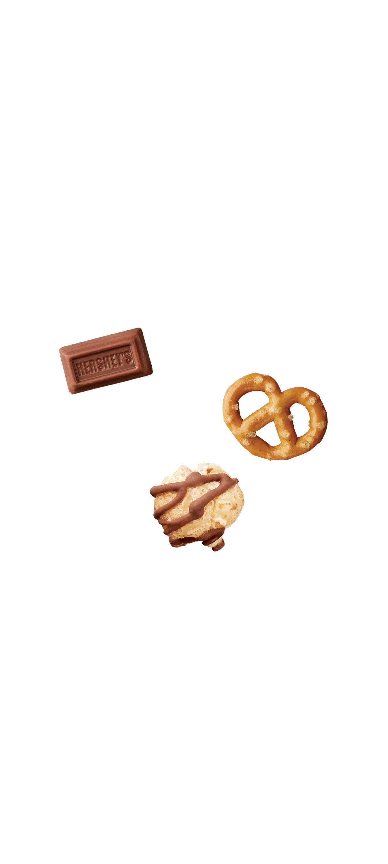 Hershey's, Popped Popcorn and Milk Chocolate Snack Mix, 4 oz