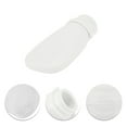 thumbnail image 3 of Unique Bargains 1 Pc Squeezable Portable Silicone Pump Bottle for Travel Outdoors 60ml 2oz White, 3 of 6