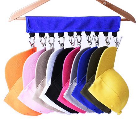 clothes hangers hat organizer foldable hanger drying folding rack clips cap stainless steel lemonbest travel
