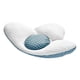 thumbnail image 3 of Almohada Lumbar 3D, cojín trasero, dispositivos prácticos, respaldo desmontable, soporte para dormir, almohadilla de cintura para coche, sofá, asiento para silla de ordenador Azul, 3 of 10
