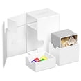 thumbnail image 4 of Ultimate Guard Flip Deck Box w/Tray - XenoSkin, White (80+) New, 4 of 4