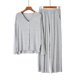 thumbnail image 2 of Fdfklak Women 2 Pieces Home Suit 2024 New Spring Autumn Long Sleeve Pajama Sets Loose Soft Cardigan Sleepwear Loungewear, 2 of 4