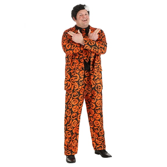 Plus Sized David S. Pumpkins Costume Suit for Men