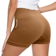 thumbnail image 2 of LILIYA Yoga Shorts for Women High Waist Peach Shorts Soft Breathable Stretchy Comfy Fitness Shorts Lightweight Casual Yoga Running Shorts, 2 of 6