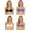 Workout Bra Pack, variant on Just Intimates Racerback Sports Bra / Bras for Women (Pack of 4)