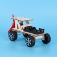 thumbnail image 4 of Modelo de coche de fuerza eólica Ehuebsd Material de invención científica para juguetes para niños, 4 of 8