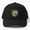 Black, variant on Acadia National Park Baseball Hat, Bar Harbor Maine Travel Badge Design, Classic Cap
