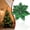 Green, variant on Glitter Artificial Christmas Flowers Merry Christmas Tree Decoration Happy New Year Ornaments Xmas, 1 x Christmas flower, Green