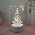 thumbnail image 1 of Bedroom Decor Christmas Night Light LED Night Light USB Plug Acrylic Button Bedside Lamp Gift Bedroom Creativing Lamp Girls Room Decor on Clearance, 1 of 2