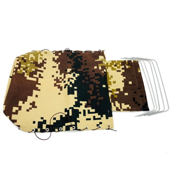 Housse de Capot de Camion en Toile Légère pour Voiture RC 1:16 pour WPL (B-16/B-16K Véhicule Militaire Roc) Accessoires Pièce de Rechange